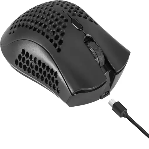 Defender WARLOCK GM-709L ratón Juego Mano derecha RF inalámbrico Óptico 2400 DPI