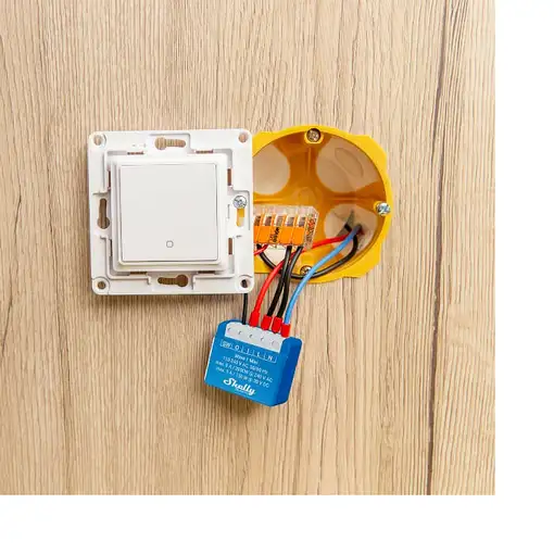 Shelly Qubino Wave 1 Mini Interruptor inteligente Azul