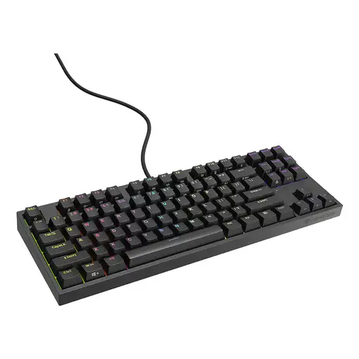 GENESIS Thor 404 TKL teclado Juego USB QWERTY Inglés de EE. UU. Negro