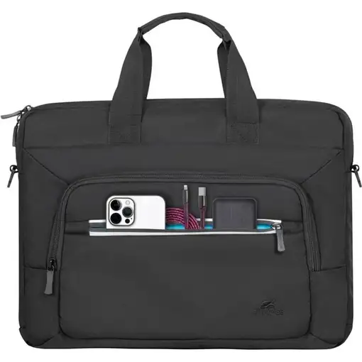 Rivacase 7521 35,6 cm (14'') Maletín Toploader Negro