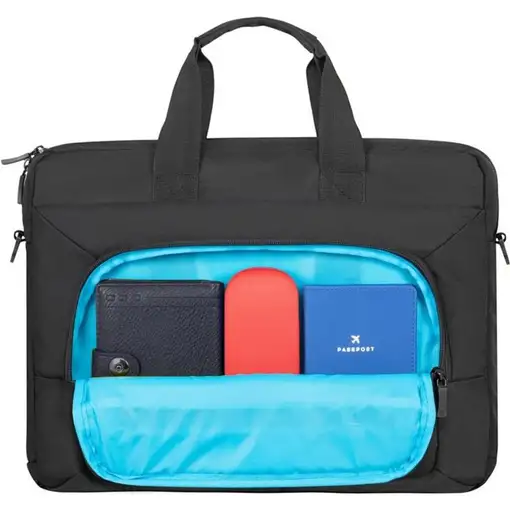 Rivacase 7521 35,6 cm (14'') Maletín Toploader Negro