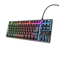 Trust GXT 833 Thado teclado Juego USB Holandés Negro, Plata Trust GXT 833 Thado teclado Juego USB Holandés Negro, Plata