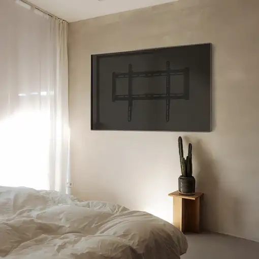 TooQ Soporte Fijo de pared para pantallas 37"- 80", Negro