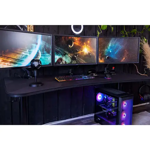 Arozzi Arena Gaming Desk Negro, Gris