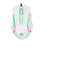 REDRAGON M607W GRIFFIN WHITE, Mouse optico ergonómico