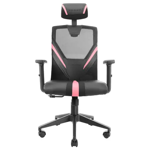 Mars Gaming MGCERGOBPK Silla Gaming, Rosa, Grande