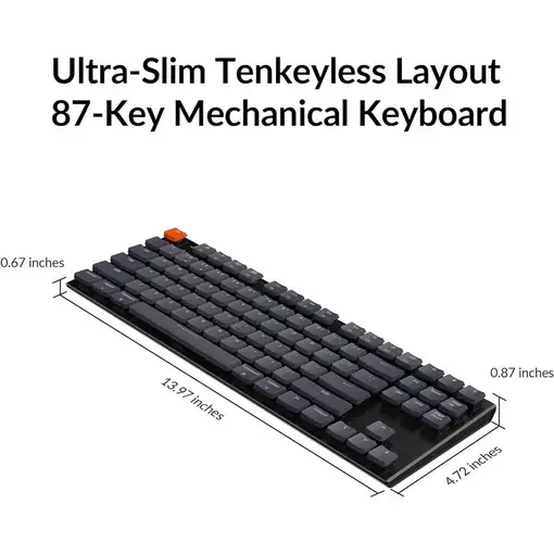Keychron K17 Max QMK teclado Universal USB + RF Wireless + Bluetooth Inglés Negro