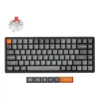 Keychron K2 Max teclado Universal USB + RF Wireless + Bluetooth Negro, Gris