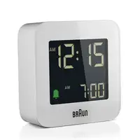 Braun BC08 Reloj despertador digital Blanco