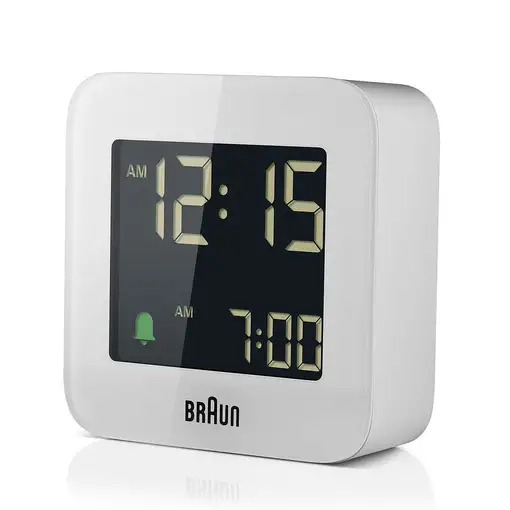 Braun BC08 Reloj despertador digital Blanco