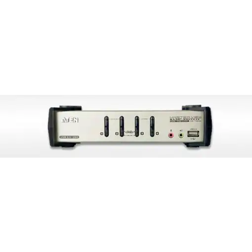 ATEN Switch KVMP™ VGA/Audio PS/2-USB de 4 puertos con OSD