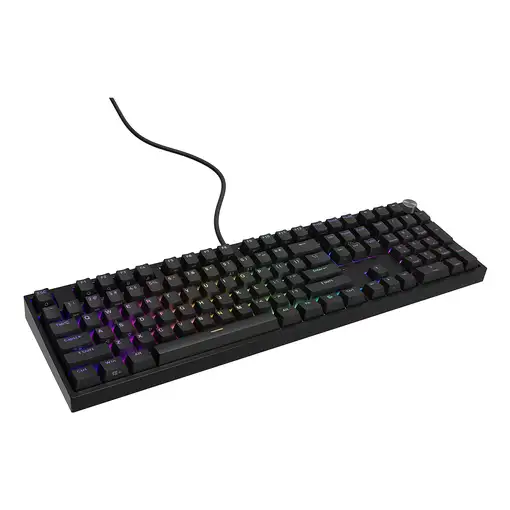 GENESIS THOR 404 teclado Universal USB QWERTY Inglés Negro