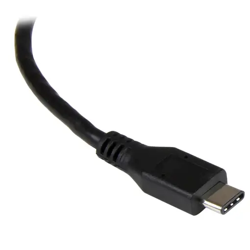 StarTech.com Adaptador de Red Gigabit USB-C con Puerto USB Extra - Negro