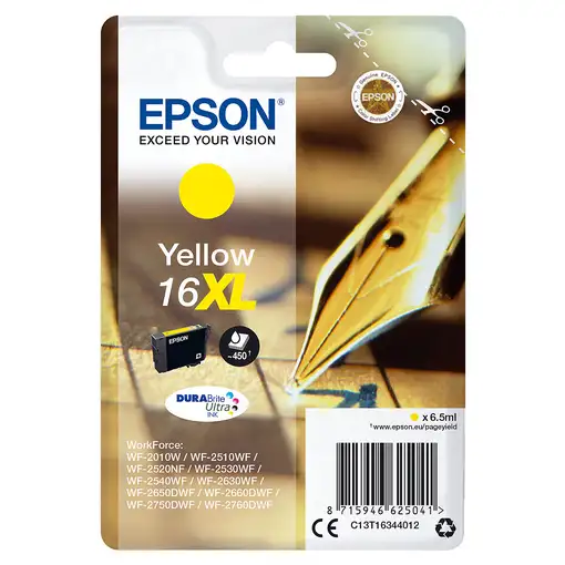 Epson Pen and crossword Cartucho 16XL amarillo (etiqueta RF) Epson Pen and crossword Cartucho 16XL amarillo (etiqueta RF)