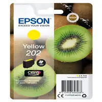 Epson Kiwi Singlepack Yellow 202 Claria Premium Ink