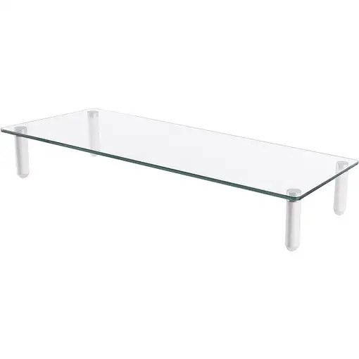 Techly ICA-MS 461 soporte para monitor 81,3 cm (32") Escritorio Transparente