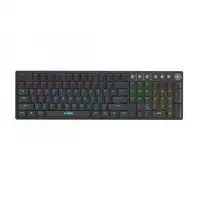 iBox AURORA K-6 teclado Universal RF Wireless + Bluetooth QWERTY Inglés Negro
