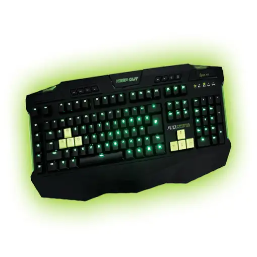 KeepOut F110 teclado Juego USB Negro