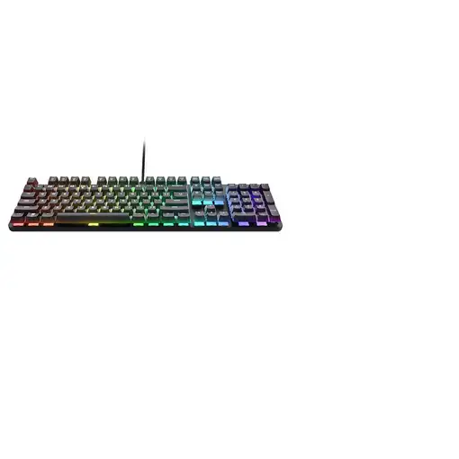 Trust GXT 871 Zora teclado Juego USB QWERTY Inglés de EE. UU. Negro