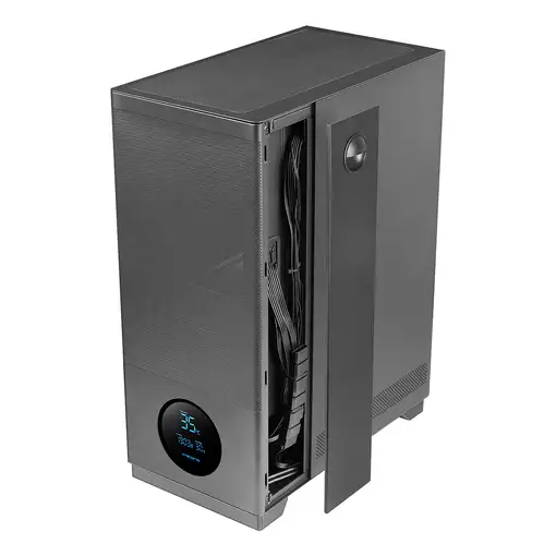 Tacens 2SAGITTA20 carcasa de ordenador Midi Tower Negro