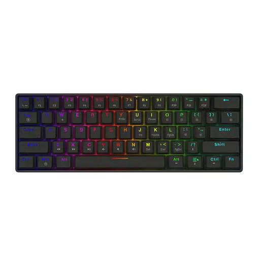 Savio BLACKOUT X2 BROWN teclado Juego USB QWERTY Inglés internacional