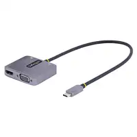 StarTech.com Adaptador de Vídeo USB C, Adaptador Multipuertos USB Tipo C a HDMI VG