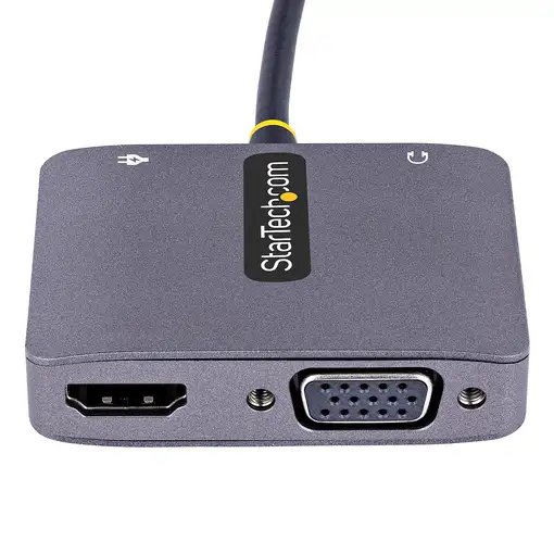 StarTech.com Adaptador de Vídeo USB C, Adaptador Multipuertos USB Tipo C a HDMI VG