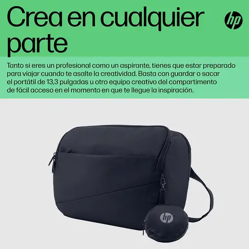HP Bolsa tipo bandolera para portátil Creator de 13,3 pulgadas