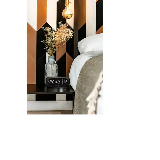 Adler AD 1186 despertador Reloj despertador digital Negro