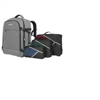 Manhattan 440370 maletines para portátil 43,9 cm (17.3") Mochila Gris