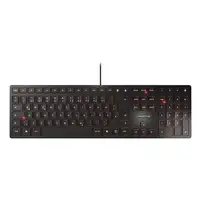 CHERRY KC 6000 Slim teclado Universal USB QWERTZ Alemán Negro