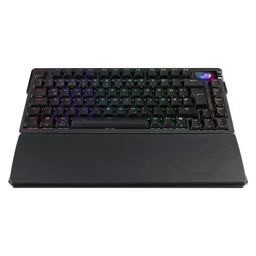 ASUS ROG Azoth Extreme teclado Juego USB + RF Wireless + Bluetooth QWERTZ Negro