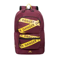 Rivacase Erebus 33,8 cm (13.3") Mochila Borgoña