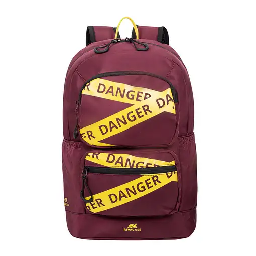 Rivacase Erebus 33,8 cm (13.3") Mochila Borgoña