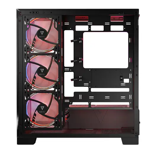 Modecom Volcano SPACE APEX ARGB MIDI USB 3.0 X 2 CYPE-C - AT Midi Tower Negro