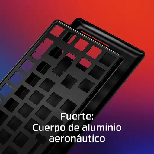 Teclado mecánico gaming HyperX Alloy Origins PBT HX azul