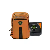 KeepOut BK7F mochila Negro, Naranja Imitación piel, Nylon