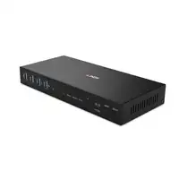 Lindy 39314 interruptor KVM Negro