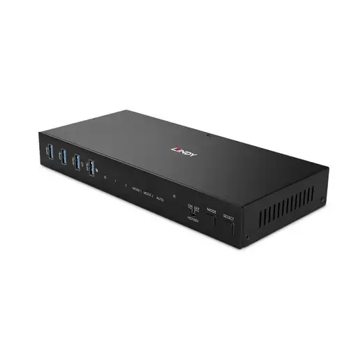Lindy 39314 interruptor KVM Negro