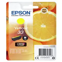 Epson Oranges Singlepack Yellow 33 Claria Premium Ink