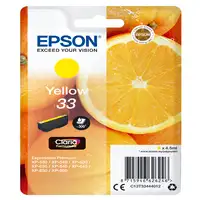 Epson Oranges Singlepack Yellow 33 Claria Premium Ink