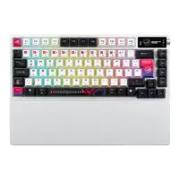 ASUS ROG Azoth X teclado Juego USB + RF Wireless + Bluetooth QWERTZ Blanco