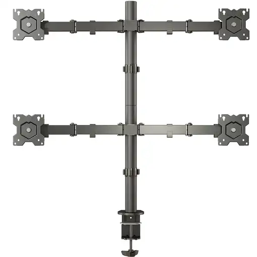 ONKRON D421E-B soporte para monitor 81,3 cm (32") Escritorio Negro