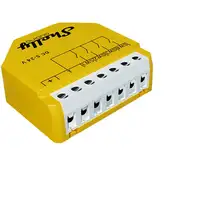 Shelly Qubino Wave i4 DC Interruptor inteligente Amarillo