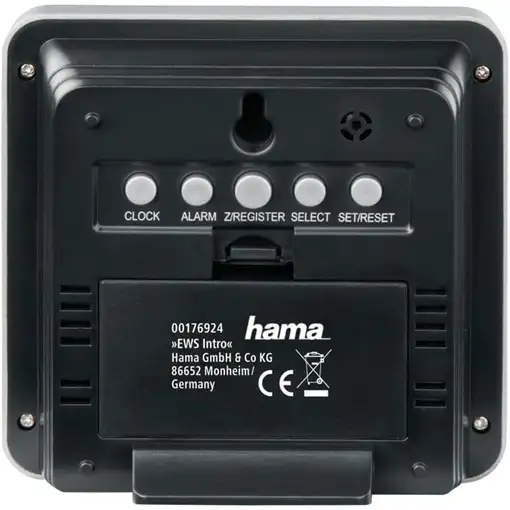 Hama EWS Intro Negro, Plata