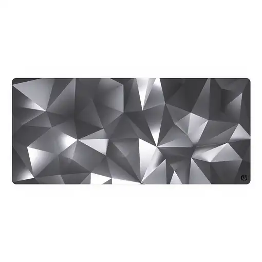 ENDORFY Crystal Black XL Alfombrilla de ratón para juegos Negro, Gris, Blanco