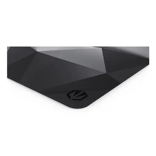 ENDORFY Crystal Black XL Alfombrilla de ratón para juegos Negro, Gris, Blanco
