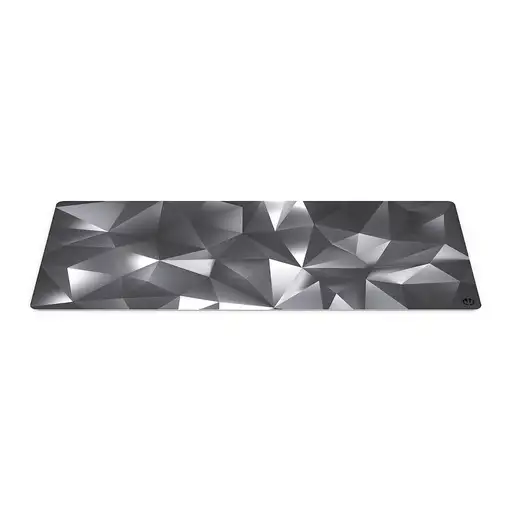 ENDORFY Crystal Black XL Alfombrilla de ratón para juegos Negro, Gris, Blanco