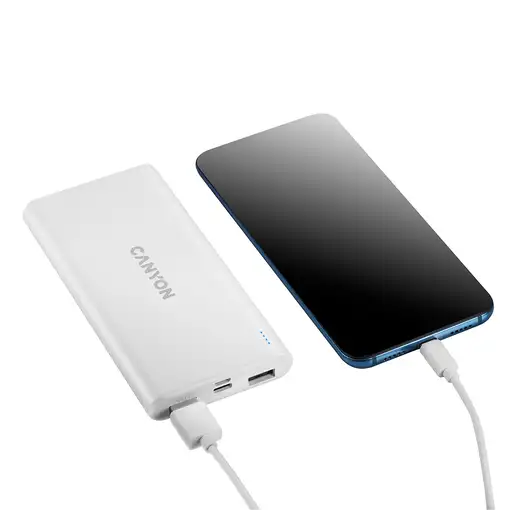 Canyon Powerbank (batería externa) PB-106 10000 mAh Blanco