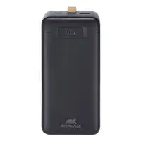 Rivacase VA1083 batería externa Polímero de litio 30000 mAh Negro
